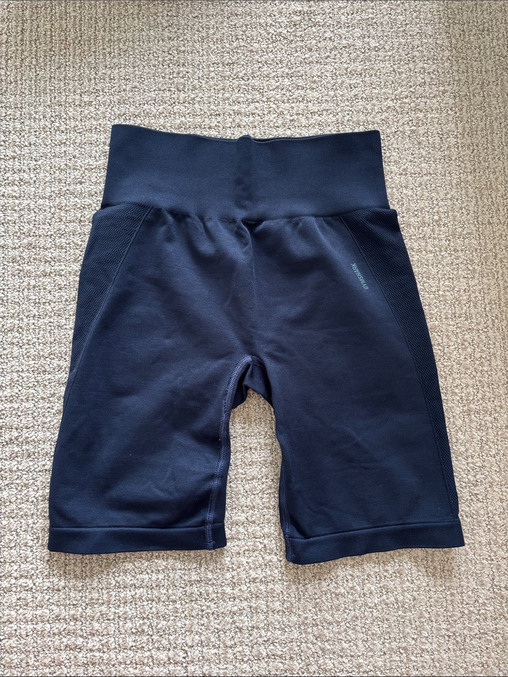 Gymshark Black Biker High-Waist Leggings Shorts
